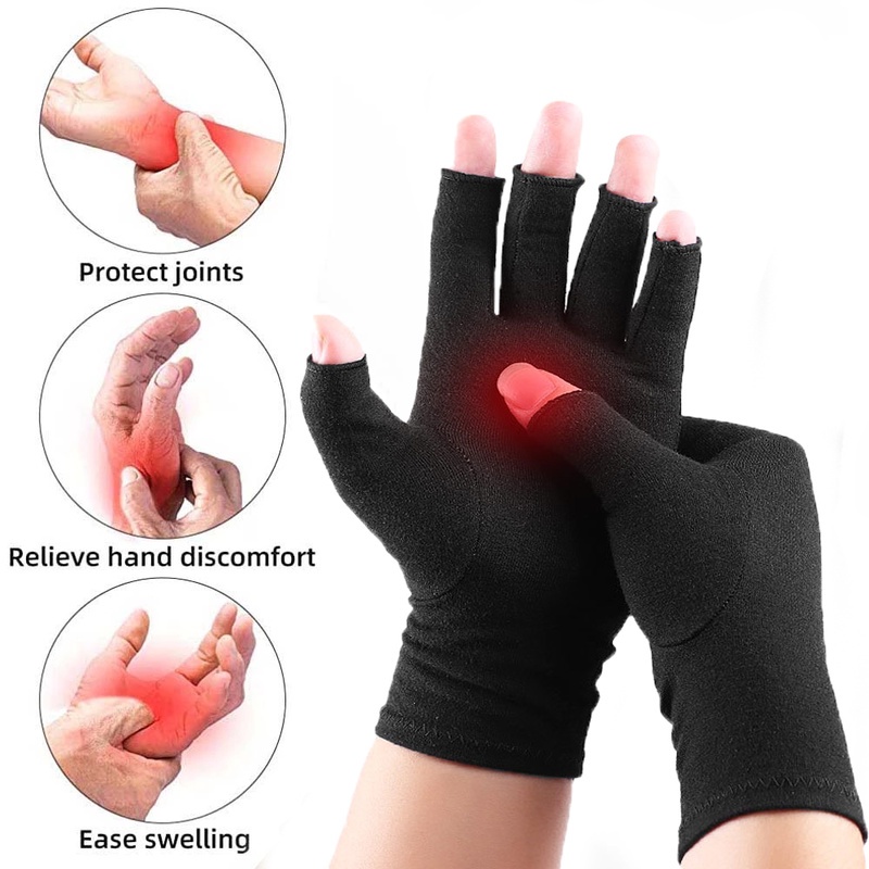 Đôi Găng Tay Thể Thao Hở Ngón Giảm Đau Màn Hình Cảm Ứng Cho Nam Nữ