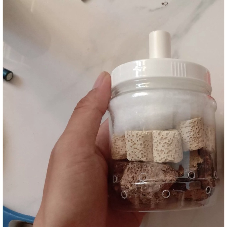 Lọc vi sinh chế cho bể cá