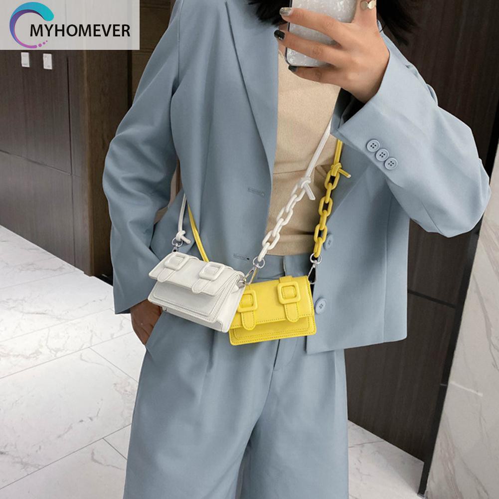 Túi Xách Chất Liệu Da Có Thể Đeo Chéo Kiểu Dáng Thời Trang Dành Cho Nữ