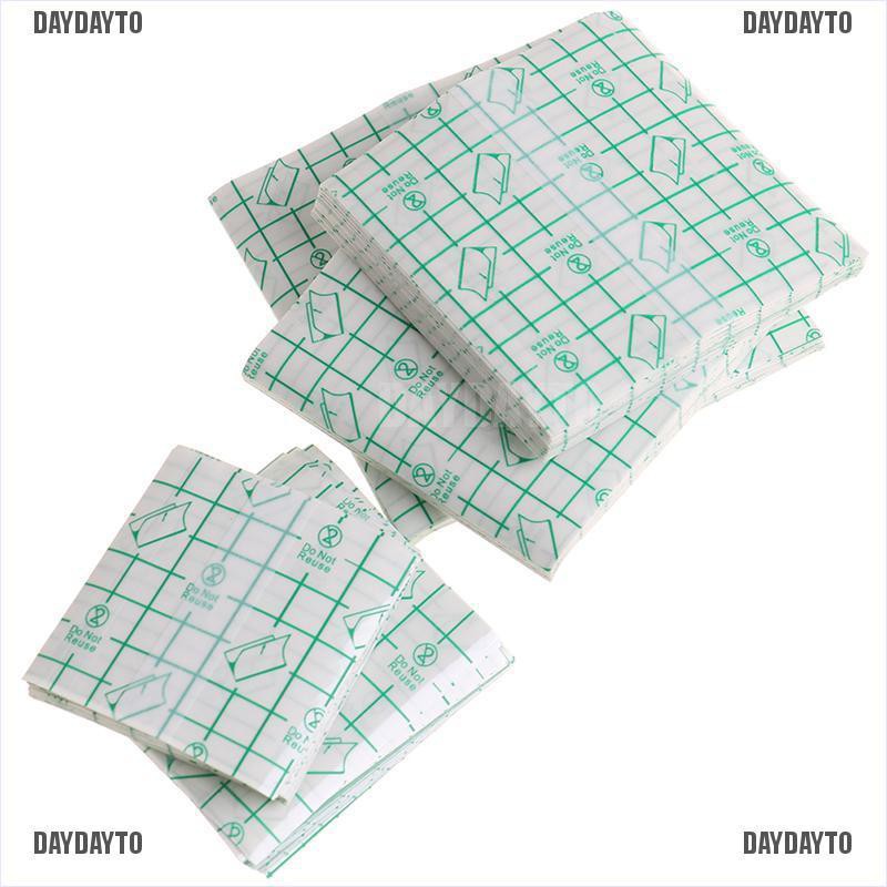 Bộ 100 Băng Keo Y Tế PU Chống Thấm Nước Dùng Cố Định Vết Thương Trong Phòng Tắm