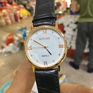 Đồng hồ dây da nam koushi
