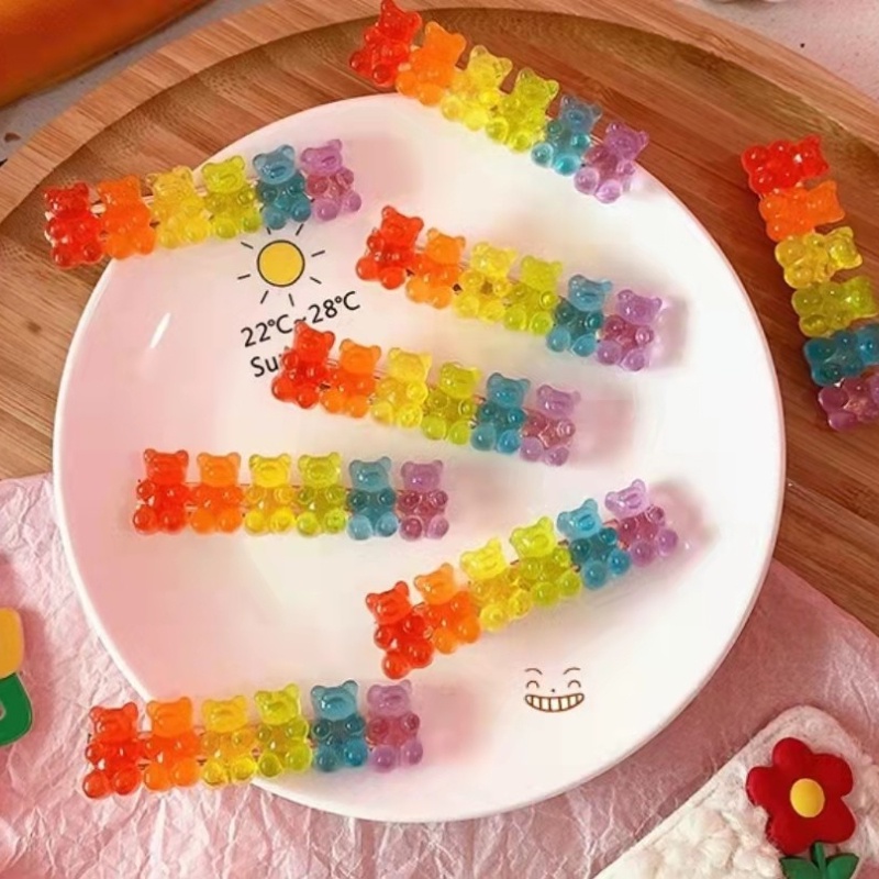 Kẹp Tóc Bản Lớn Màu Kẹo Ngọt Phong Cách Hàn Quốc Dễ Thương