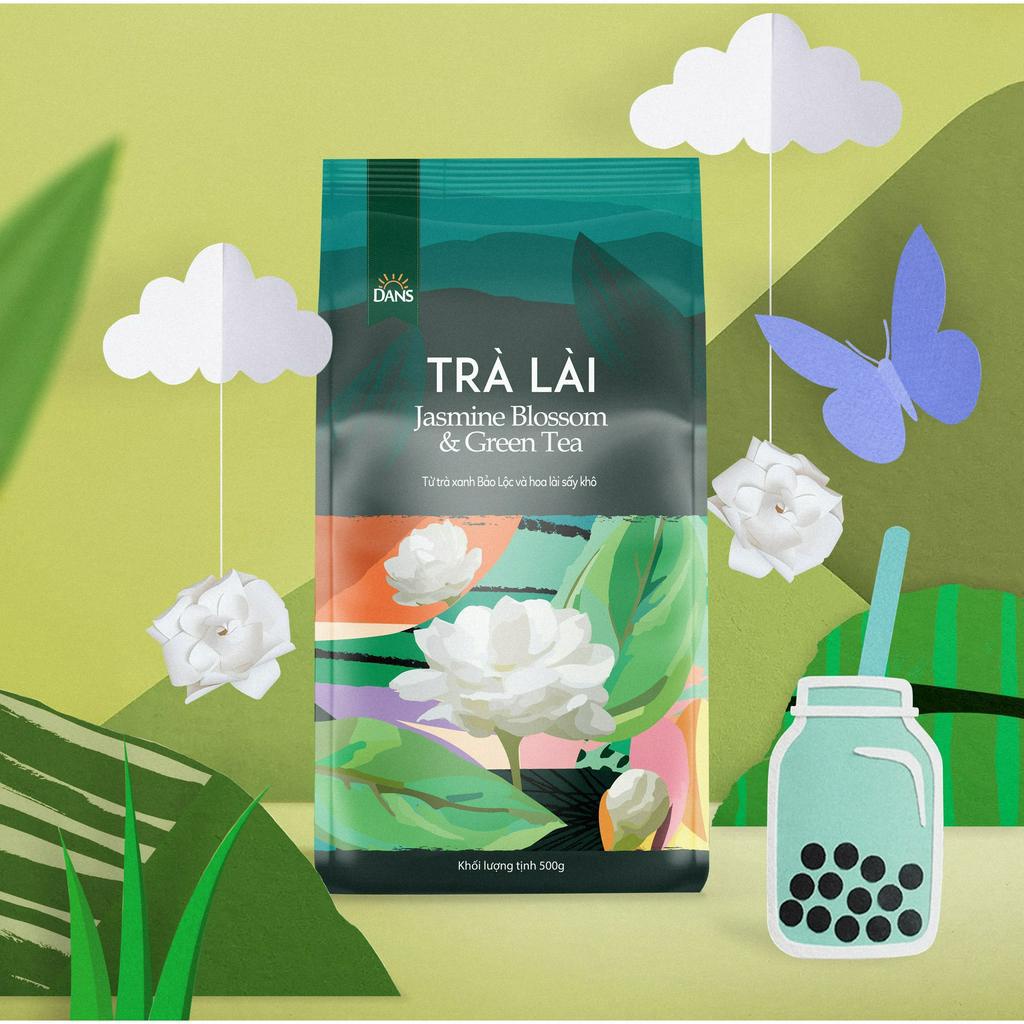 Lục Trà Lài DANS - Trà xanh nhài DANS - Nguyên liệu pha chế trà trái cây - Kho Pha Chế Bách Phúc