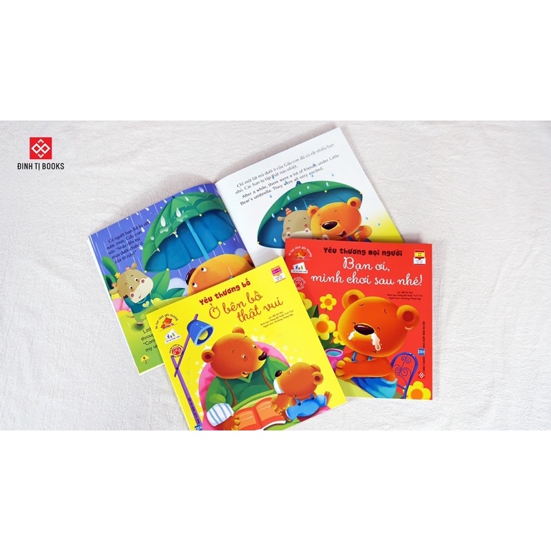 Sách-Bé học cách yêu thương (6 cuốn)