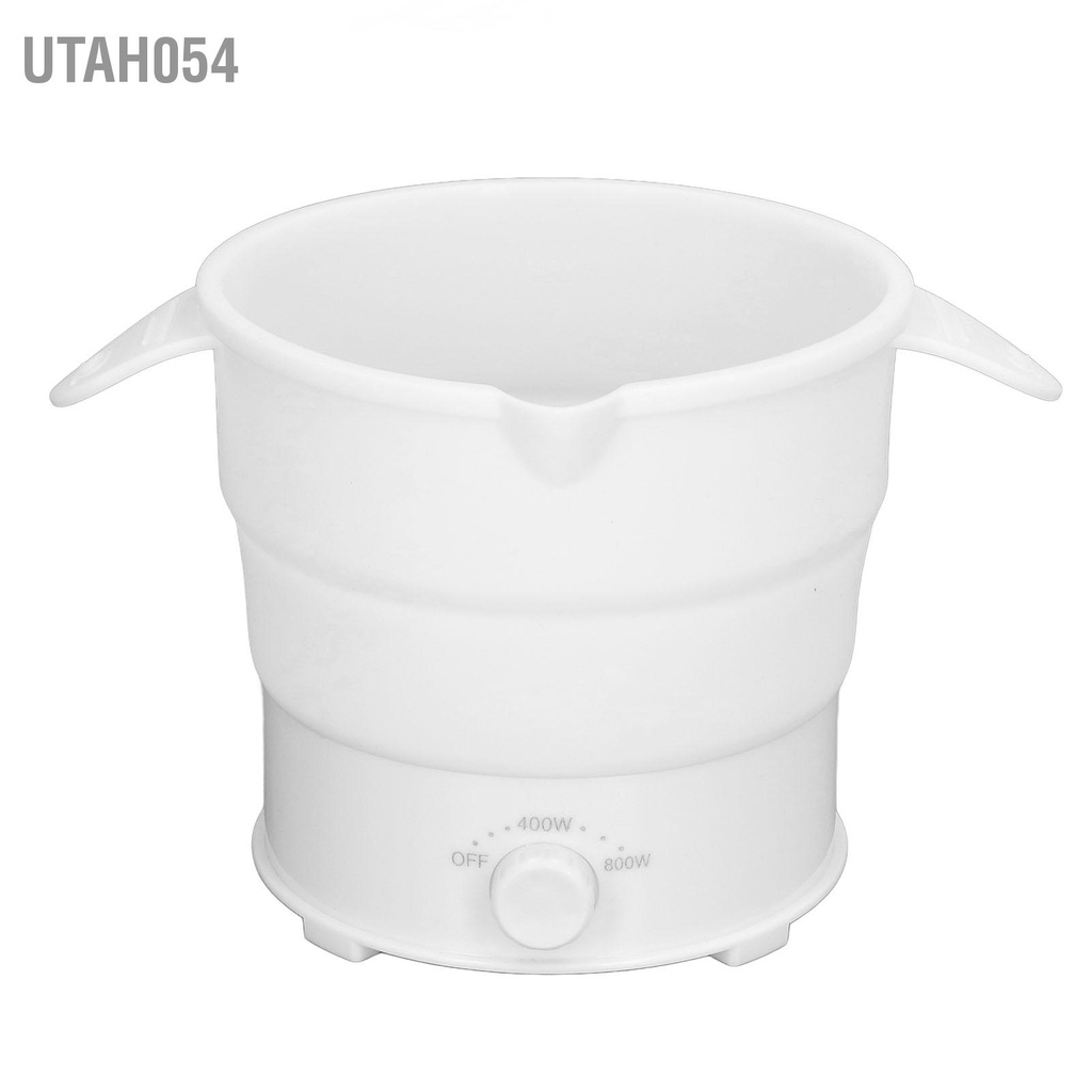 [Hàng HOT] Nồi lẩu điện Gấp Gọn đa năng 1.2L di động cho ký túc xá tại nhà Du lịch văn phòng【Utah054】