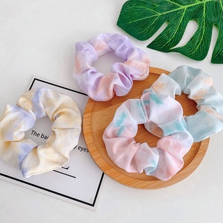 Miihu scrunchies buộc tóc nữ Tie Dye