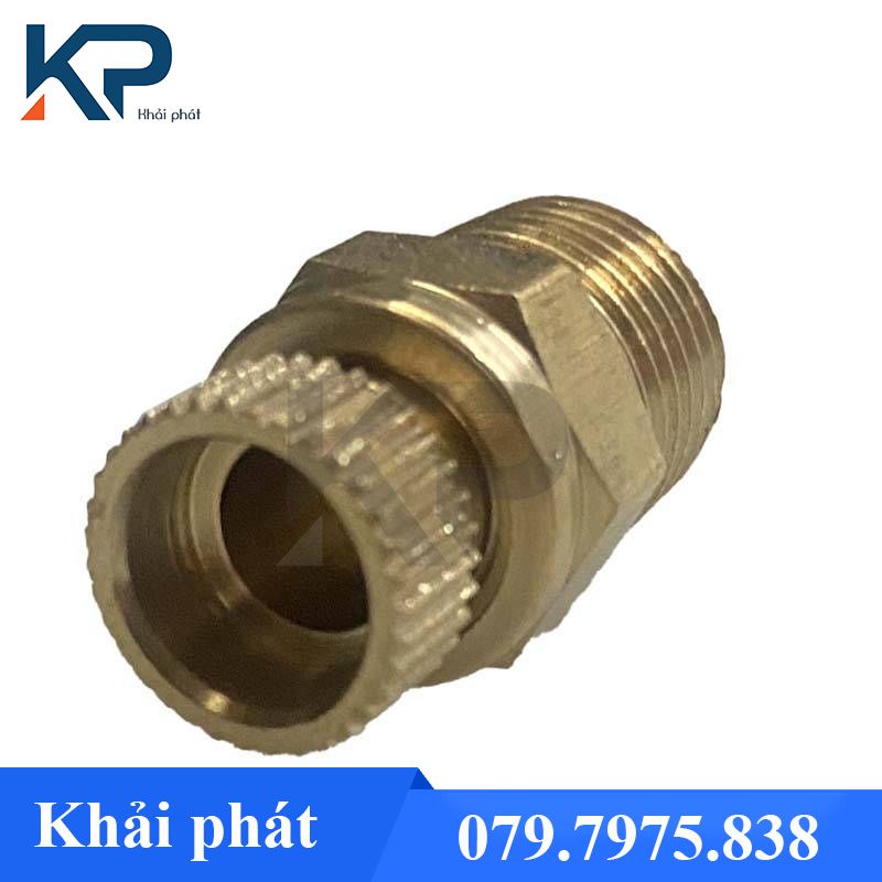 Ốc xả nước máy khí nén - kết nối ren ngoài 13MM