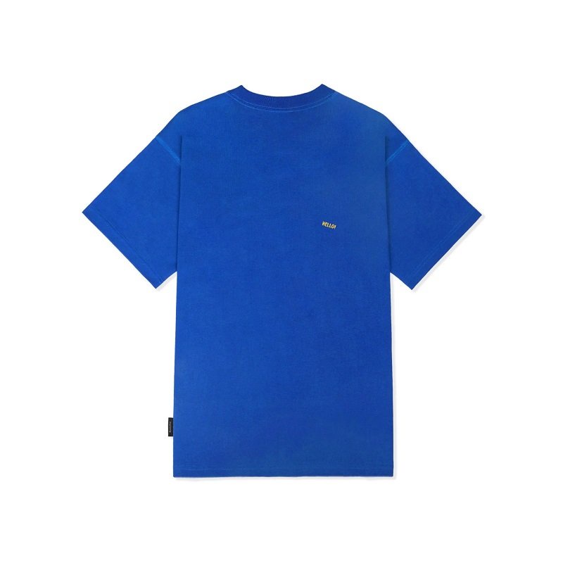 Áo thun Levents Funny Crocodile Màu Xanh unisex nam nữ vải cotton dày mịn full tag AL216