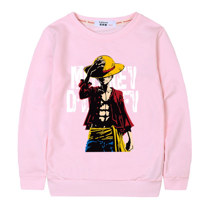 Áo Hoodie Cổ Tròn In Hình Nhân Vật luffy Trong One Piece Phong Cách Nhật Bản | BigBuy360 - bigbuy360.vn