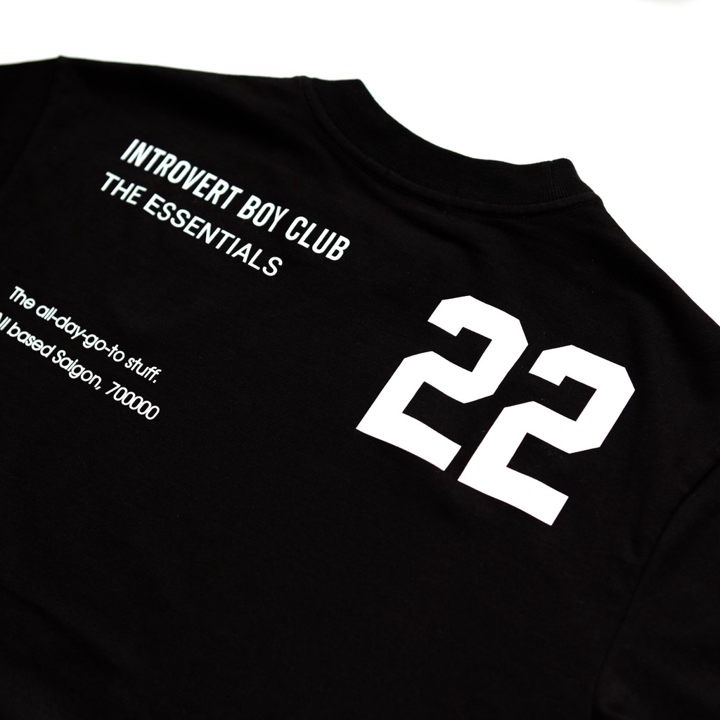 Áo thun Hướng Nội - Đen  - Introvert Boy Club