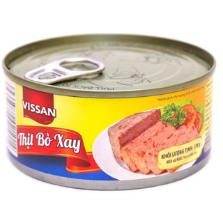 Thịt bò xay Vissan hộp 170g