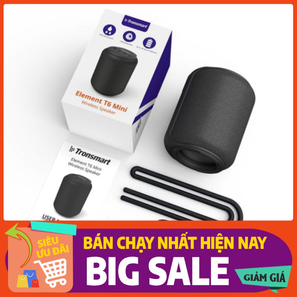 BIG SALE Loa bluetooth TRONSMART T6 MINI chính hãng bh 12 tháng BIG SALE