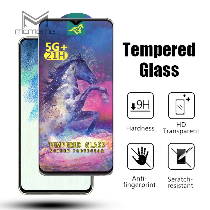 Kính Cường Lực Bảo Vệ Toàn Màn Hình Cho Samsung Galaxy S23 FE S22 S21 S10 Note 10 Lite Plus