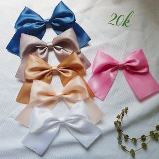 Kẹp tóc nơ trơn