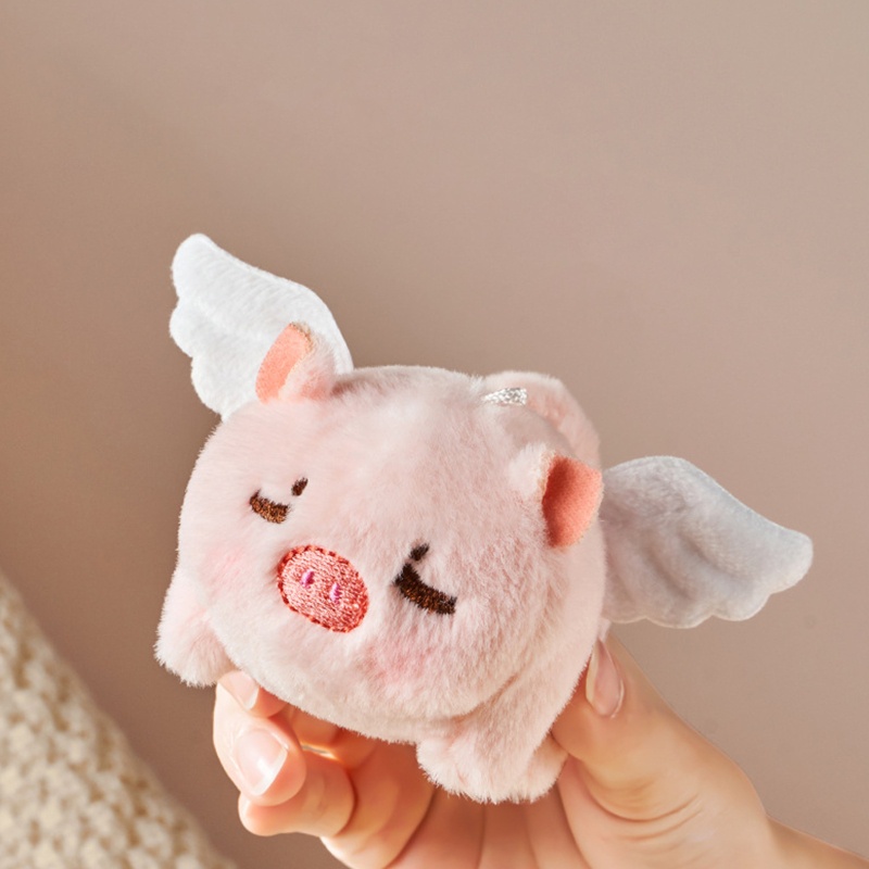 Móc Khóa Hình Heo Nhồi Bông Xinh Xắn