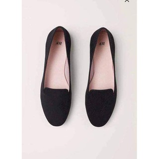 bệt slipon hm đen size 35