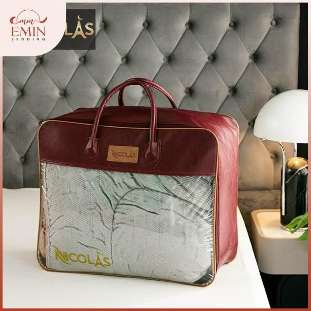 Chăn lông cừu Nicolas mẫu mới năm 2022, Hàng Cao Cấp Xuất Âu Chính Hãng