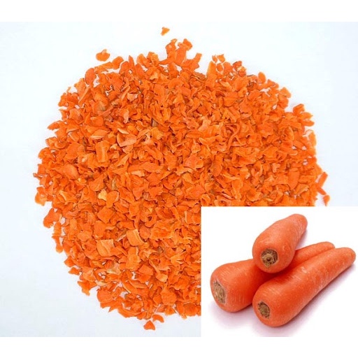 Cà rốt sấy khô thơm ngon giàu chất xơ (Chuyên sỉ lẻ thức ăn cho hamster)