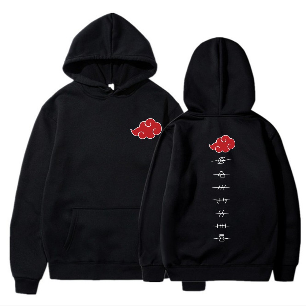 SALE- Áo Hoodie Cosplay Nhân Vật Uzumaki Akatsuki Itachi Uhachi Phim Naruto 2021 - cực HOT