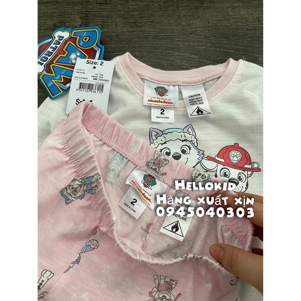 Bộ cotton ngộ nghĩnh bé gái