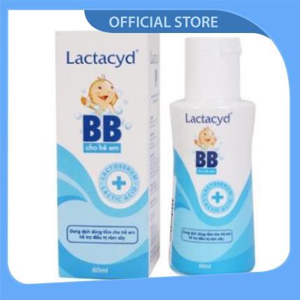 Sữa tắm gộị trẻ em LACTACYD BB 60ML