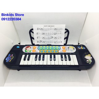Đàn organ 25 phím kèm mic hát cho bé