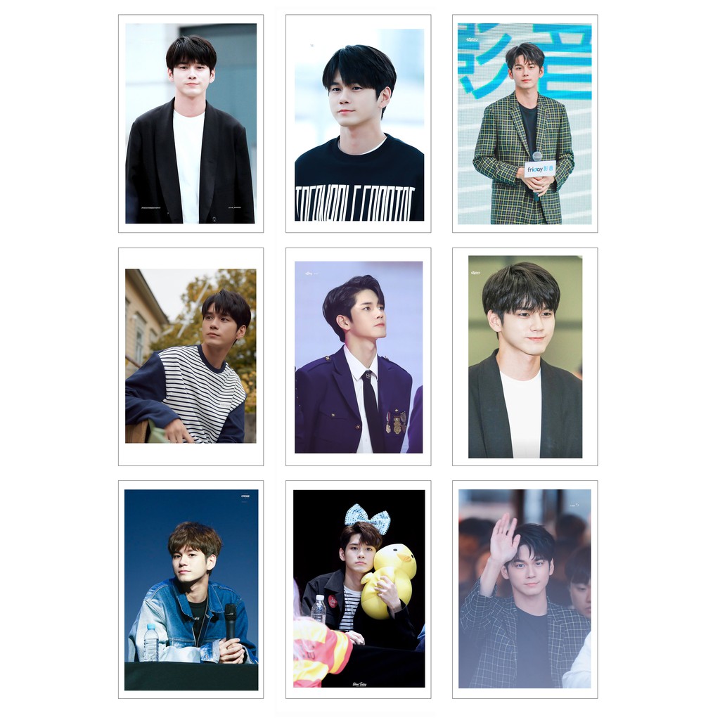 Lomo Card Ảnh ONG SEONG WOO - WANNA ONE ( 45 ảnh)