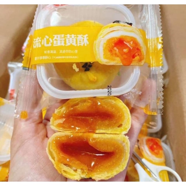 1KG BÁNH NƯỚNG TRỨNG CHẢY ĐÀI LOAN EGG- YOLK -PUFF