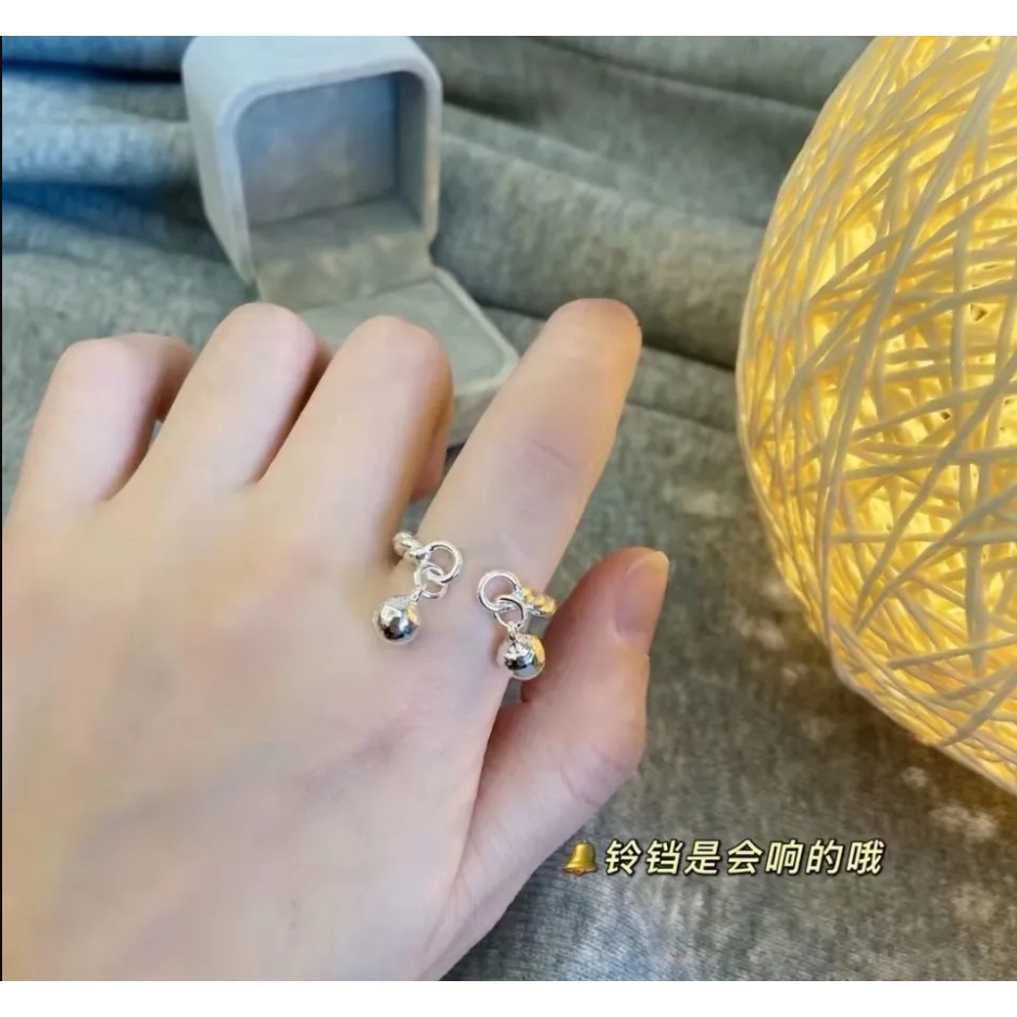 nhẫn đeo tay nam nữ may mắn có chuông Trang Sức SG