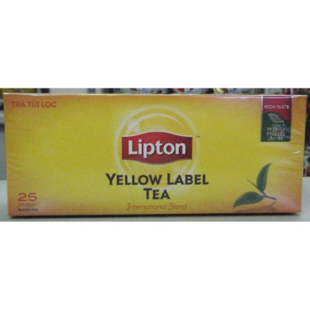 Trà Lipton Nhãn Vàng
25 túi x 2 g/túi