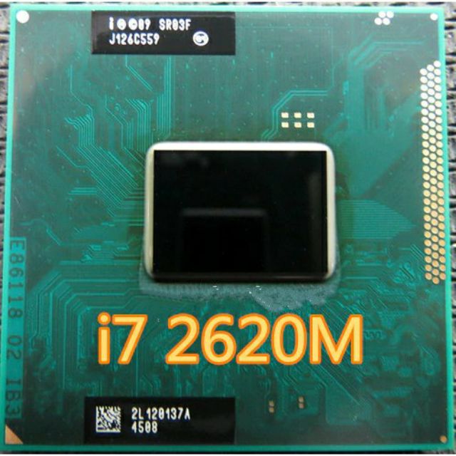 Intel Core i7-2620m (SR03F) - Intel Core i7-2640m (SR03R)