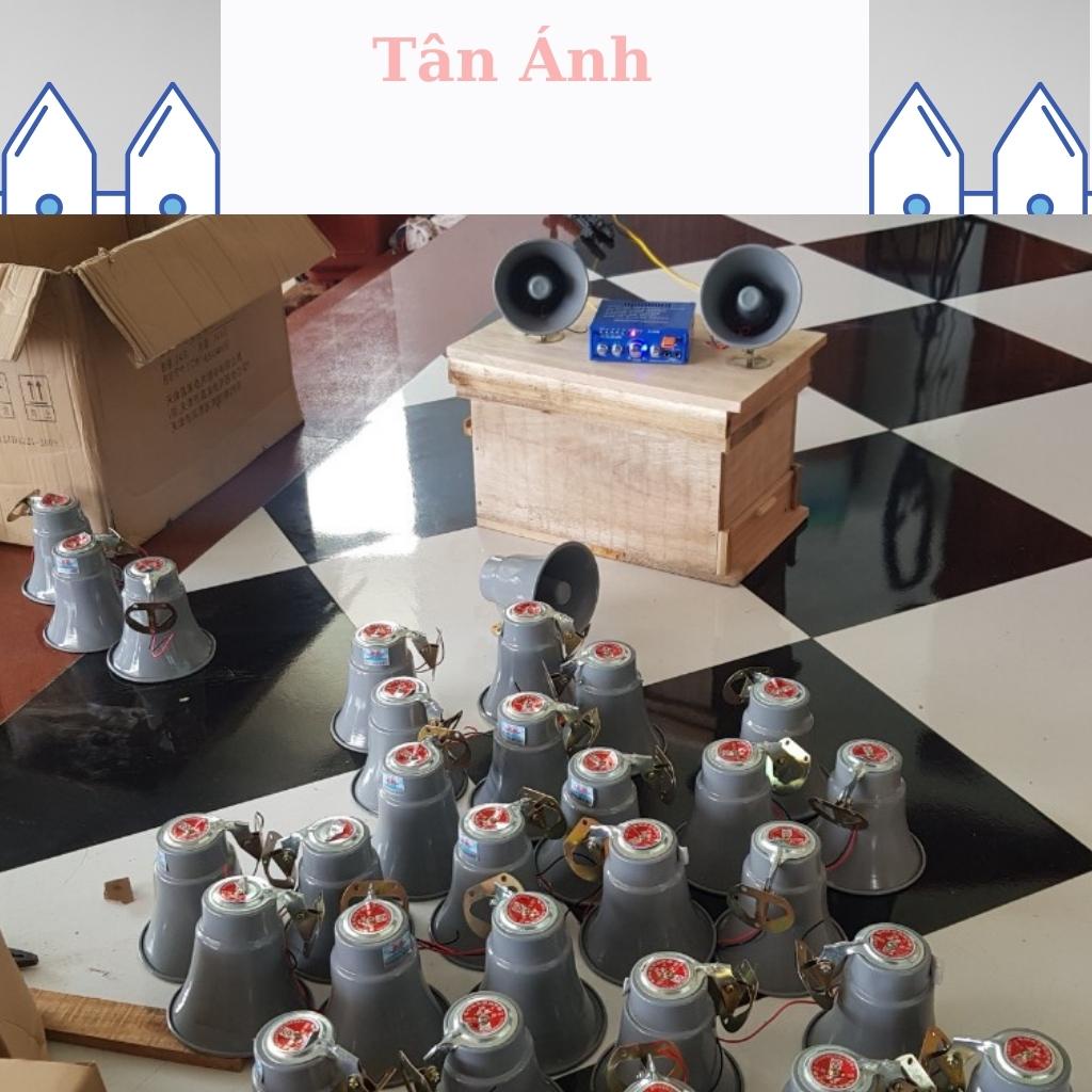 Loa phóng thanh bát nhôm 5w chuyên bẫy chim đêm