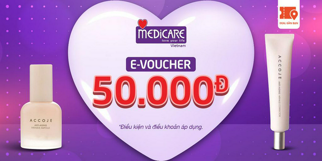 E-Voucher trị giá 50.000đ tại MEDiCARE