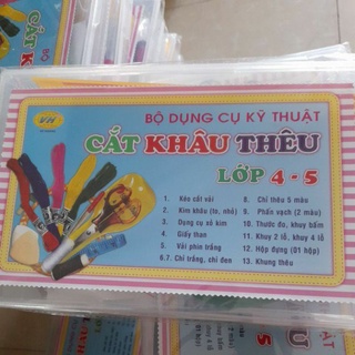 Bộ Dụng Cụ Kỹ Thuật Lắp Ráp Lớp 4 -5 Đẹp