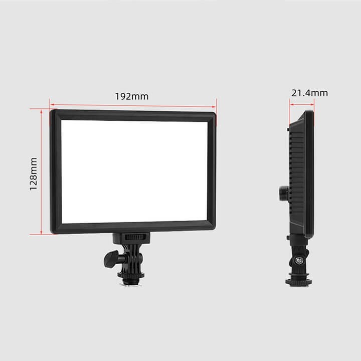 Đèn LED chụp hình quay video tích hợp pin Kingma