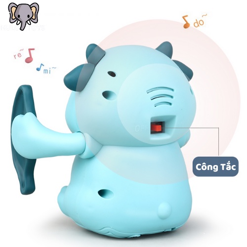 Đồ Chơi Khỉ Nhào Lộn Hulo Toys Phát Âm Nhạc Và Sáng Đèn - Đồ Chơi Giải Trí Cho Bé Trai, Bé Gái, Gấu Cute