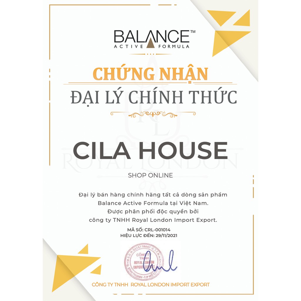 Tinh chất Balance Hyaluronic Deep Moisture Serum dưỡng ẩm, cấp nước 30ml - Cila House