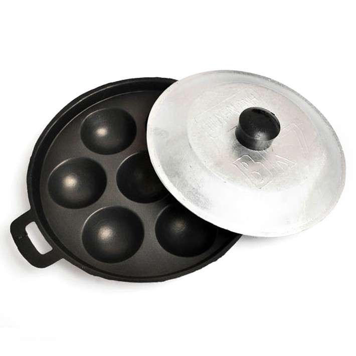 Khuôn làm bánh khọt chống dinh 7 lỗ Hàng VNCLC