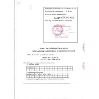 Sữa rửa mặt thảo dược Riori