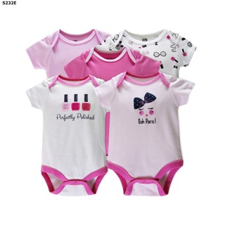 Set 5 body chip cộc cho bé