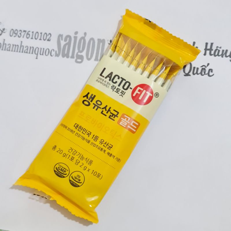 Men vi sinh Lacto Fit Hàn Quốc (Gold)