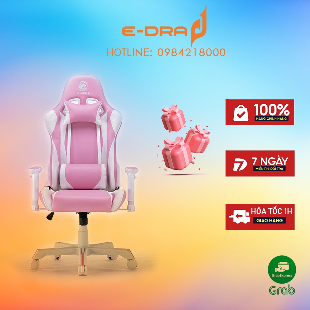 GHẾ GAME E-DRA QUEEN - EGC225-Mẫu Mới Nhât Của EDRA