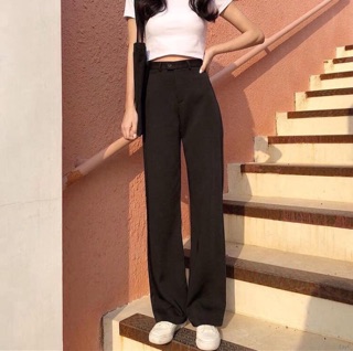 QUẦN TÂY CULOTTE( kèm ảnh thật khách mặc)
