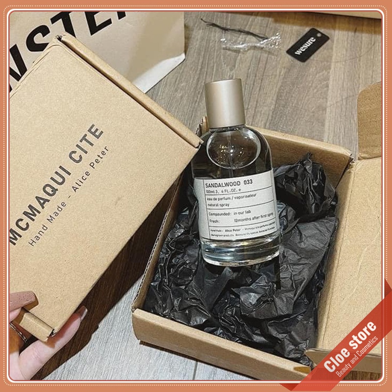 Nước hoa MC MAQUICITE Le Labo Handmade 033, 013 100ml bản nội địa Sang Trọng, Đẳng Cấp