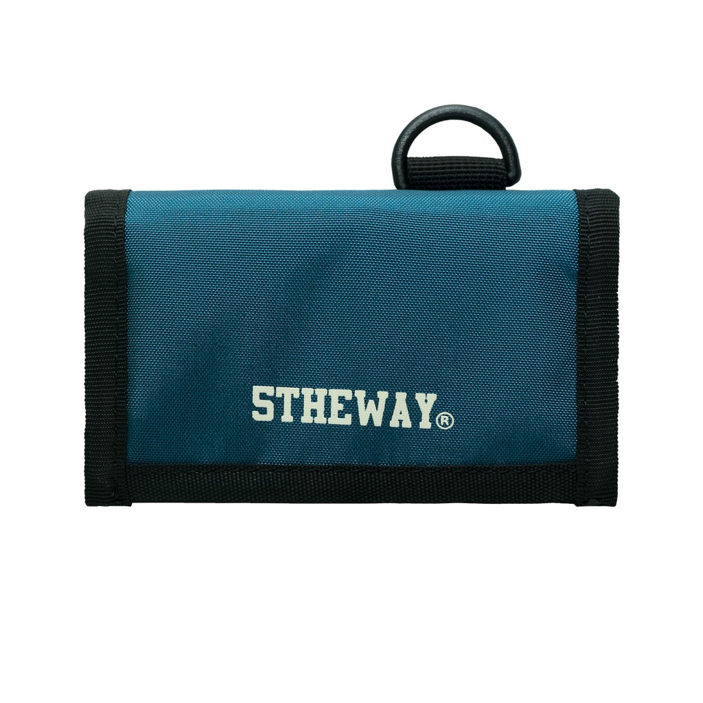 5THEWAY® /solid/ SQUARE WALLET™ in DEEP BLUE aka Ví Ngắn Xanh Lam