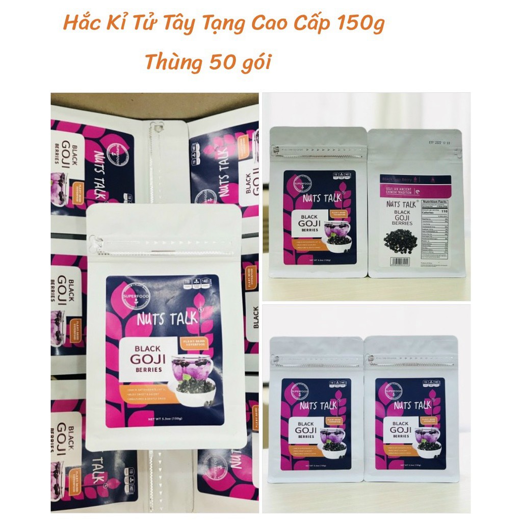 Hắc Kỷ Tử Đen Tây Tạng Túi 150gr Giảm Béo, Gảm Stress.