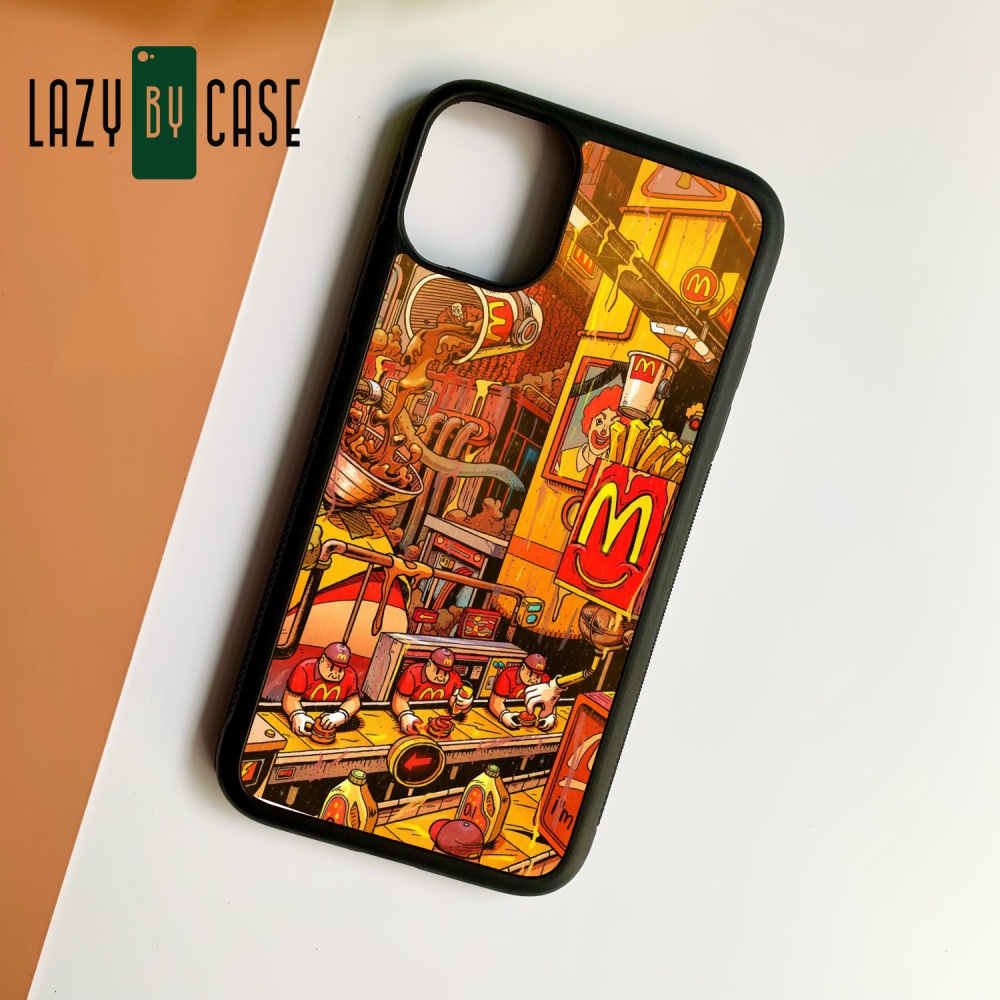 ỐP điện thoại cường lực tráng gương ART08 viền dẻo đen 5 6 7 plus 8 plus x xr xs 11 pro 11 pro max 12 pro max
