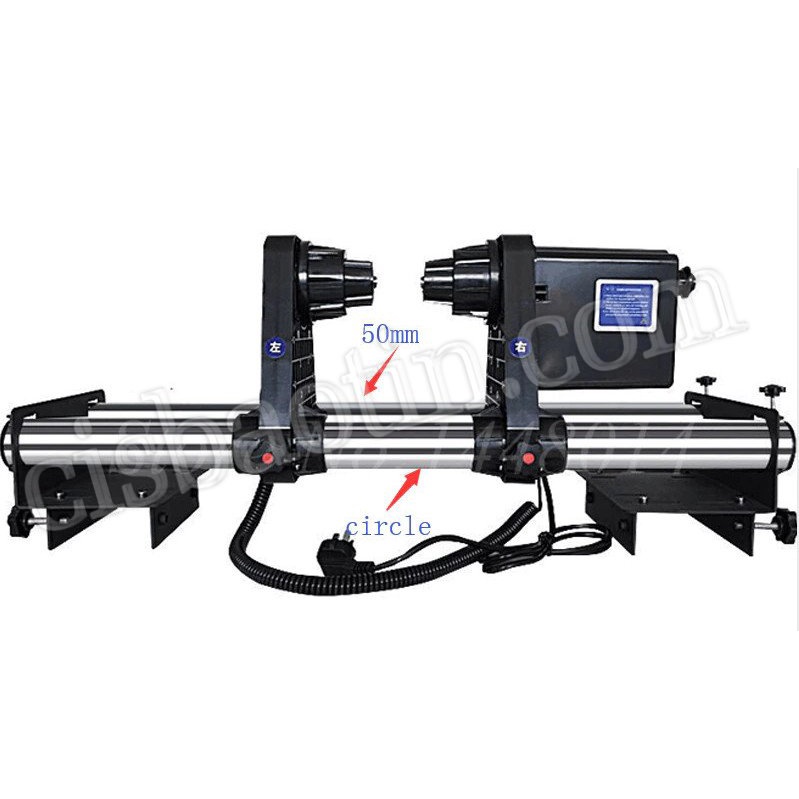 BỘ THU - XẢ CUỘN GIẤY GẮN VÀO MÁY IN CUỘN