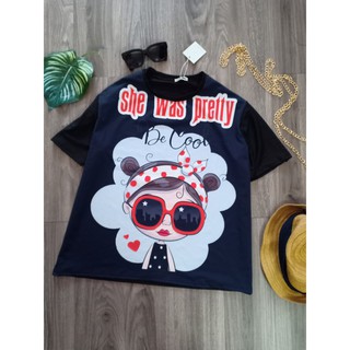 áo thun thái bigsize[bé đeo kính KY108