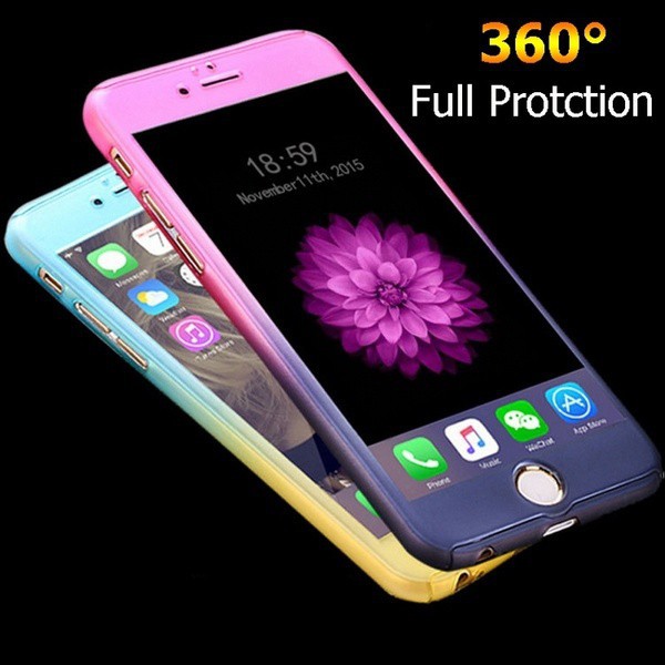 Ốp lưng điện thoại toàn thân 360 ° cho iphone 6 6s 7 8 plus X XR XS MAX 11 PRO MAX